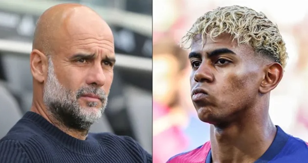 HLV Pep Guardiola: Lamine Yamal - Tài năng xuất chúng nhưng không thể so sánh với Messi